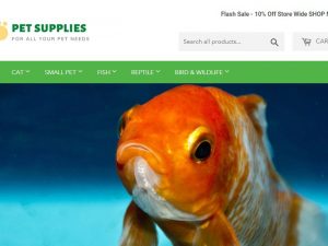 Pet Products Website | Potential Profit: 5000$/month