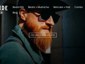 Beard Products Website | Potential Profit: 6000$/month