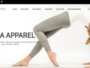 Yoga Equipment Website | Potential Profit: 6000$/month