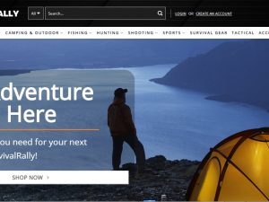 Outdoor and Survival Gear Dropship Ecommerce Website | Potential Profit: 5000$/month
