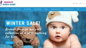 Baby Fashion Website | Potential Profit: 6000$/month