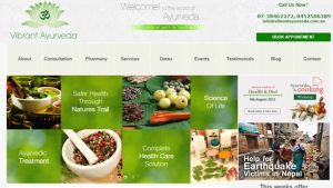 Ayurveda Website Design | Website Development