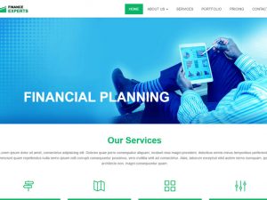 Financial Services Website Design | Website Development