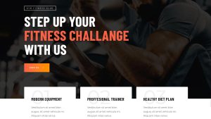 Gym Website Design | Website Development