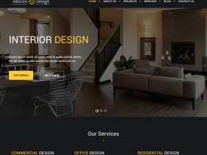 Interior Designing Website Design | Website Development