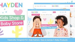 Kids Shop Website Design | Website Development