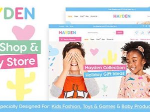 Kids Shop Website Design | Website Development