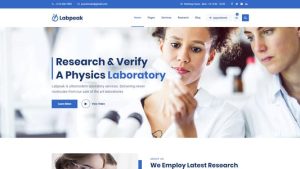 Laboratories Website Design | Website Development