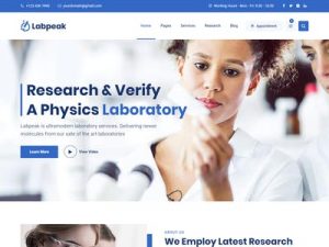 Laboratories Website Design | Website Development