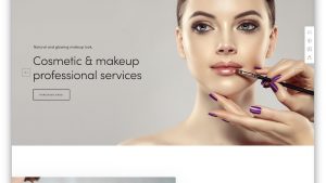 Makeup Artists Website Design | Website Development