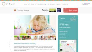 Nurseries Website Design | Website Development