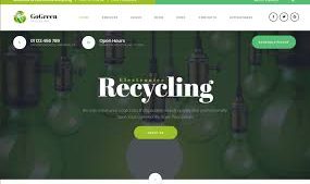 Recycling Website Design | Website Development