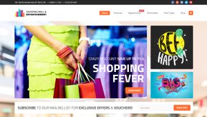 Shopping Malls Website Design | Website Development