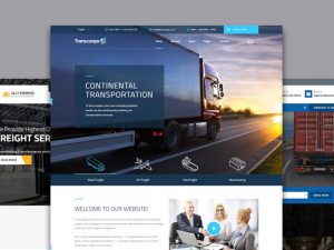 Transport Services Website Design | Website Development