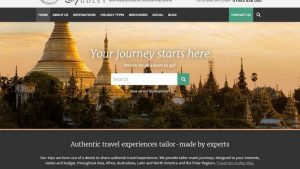 Tourism Website Design | Website Development