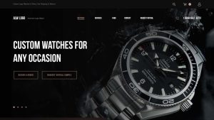 Watch Store Website Design | Website Development