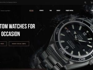 Watch Store Website Design | Website Development