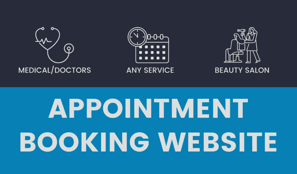 Readymade Appointment Booking and Scheduling Website