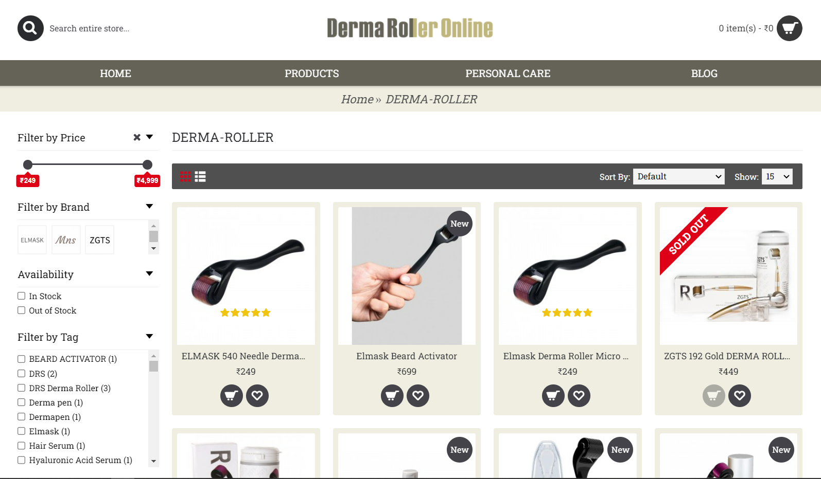 Derma Rollers Readymade Dropship Store | Potential Profit: 5000$/month