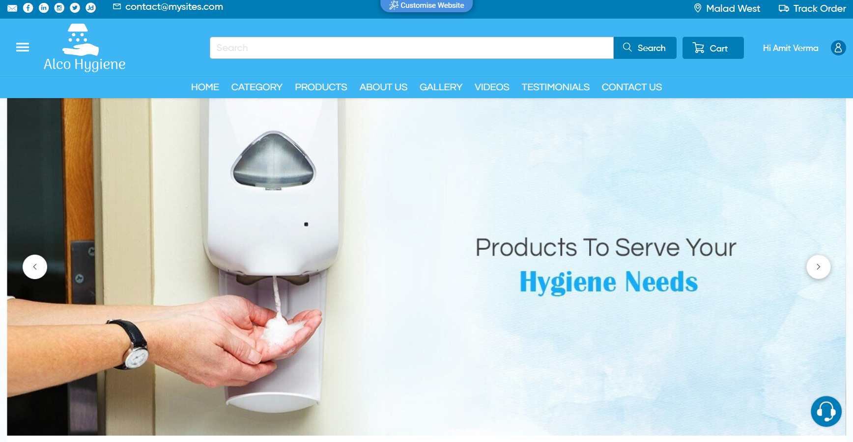 Personal Hygiene Readymade Dropship Store | Potential Profit: 5000$/month