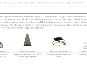 Led Lights Readymade Dropship Store | Potential Profit: 5000$/month