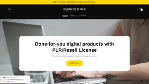 Create Website like Digital PLR Hub | DigitalPLRHub.com Alike Readymade Website