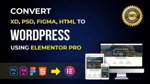 convert figma to worpdress website