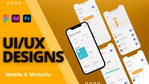 UI/UX Mobile App Design using figma, xd, psd | UI/UX Mobile App Design Services