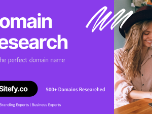 We will find a handpicked, Catchy Domain Name
