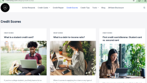 Credit Card affiliate marketing autopilot website | Prebuilt website