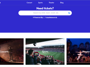Event tickets affiliate marketing autopilot website | Prebuilt website