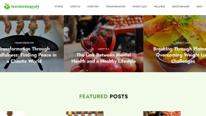 Nutrition affiliate marketing autopilot website | Prebuilt website