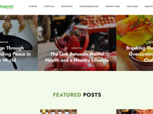 Nutrition affiliate marketing autopilot website | Prebuilt website