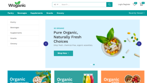 Organic Products affiliate marketing autopilot website | Prebuilt website