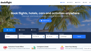 Flight Booking Website for Sale | Potential Profit: 5000$/month