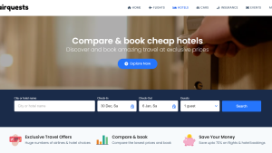 Hotel Booking Website for Sale | Potential Profit: 5000$/month