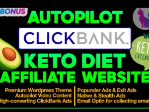 Keto diet clickbank affiliate website | Passive Income