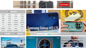 Create Website like gsmarena.com