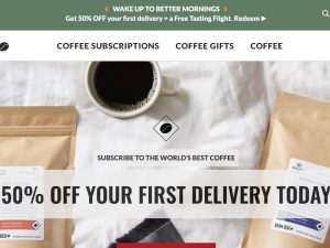 coffee subscription website