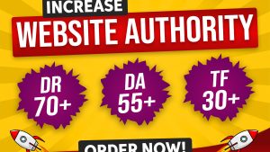 You will get Domain Authority [DA] Improvement Services