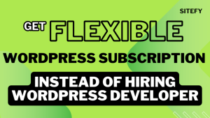 WordPress Development Subscription – Unlimited wordpress design, development, maintenance work