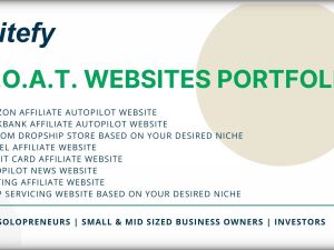 G.O.A.T. Portfolio of Websites – Super Diversify Digital Assets | Reduce the risks