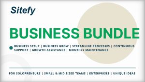 Business Bundle – Setup + Grow + Support