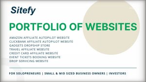 Portfolio of 7 Websites – Diversify Digital Assets | Reduce the risks
