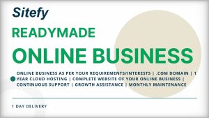 Readymade Online Business – Setup + Growth + Support