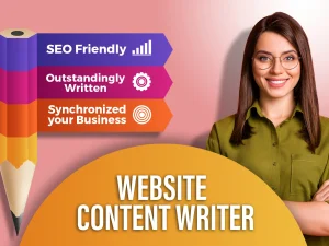 We will write SEO blog posts and articles for your website