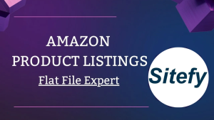 We will upload amazon product listings using flat file