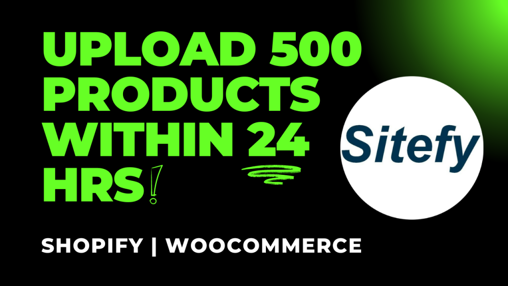 shopify woocommerce product upload