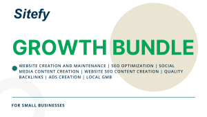 Business Growth Bundle for Small Business: Website and Social Media content creation | SEO Backlinks | Ads Creation | Reviews Management | GMB Boost