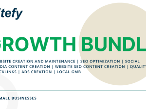 Business Growth Bundle for Small Business: Website and Social Media content creation | SEO Backlinks | Ads Creation | Reviews Management | GMB Boost